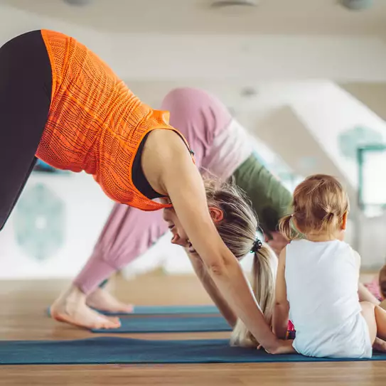 Yoga mit Baby